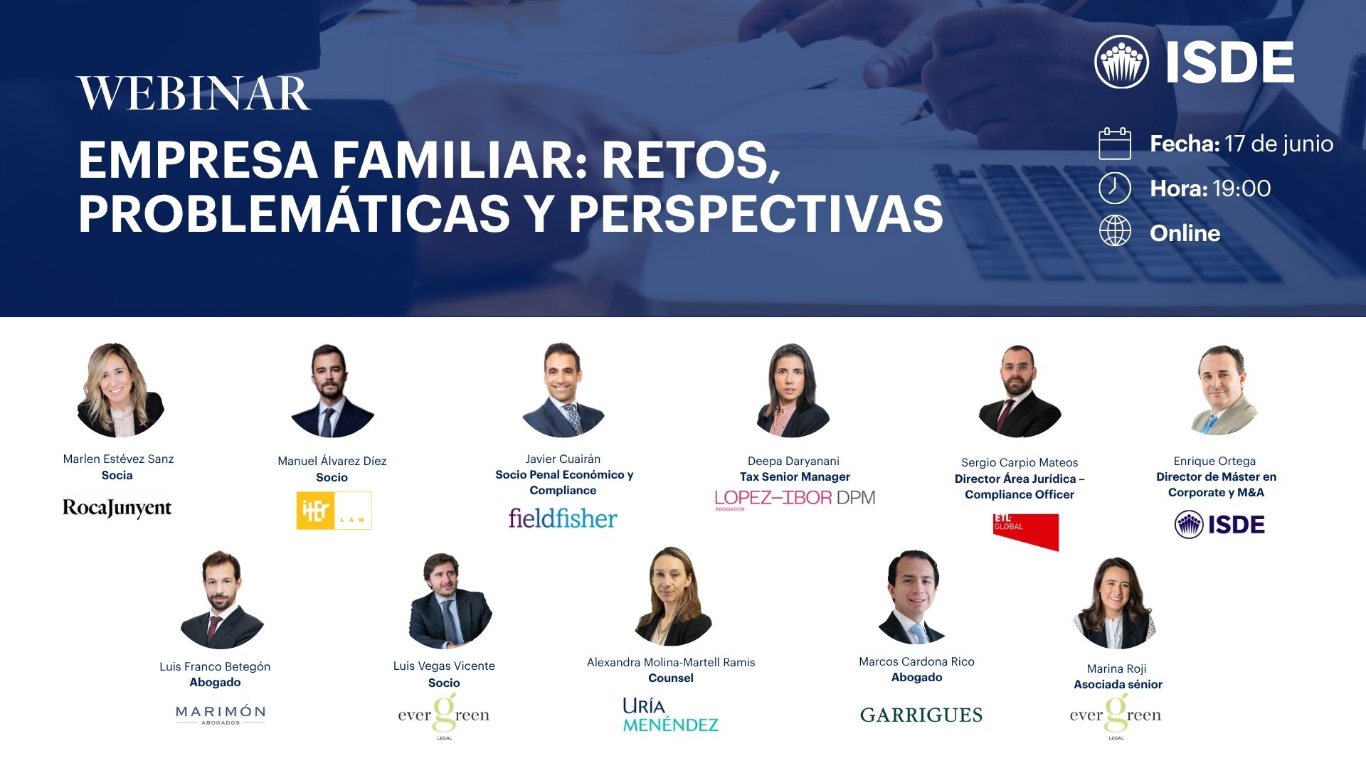 FAMILY BUSINESS WEBINAR: CHALLENGES, PROBLEMS, AND PERSPECTIVES