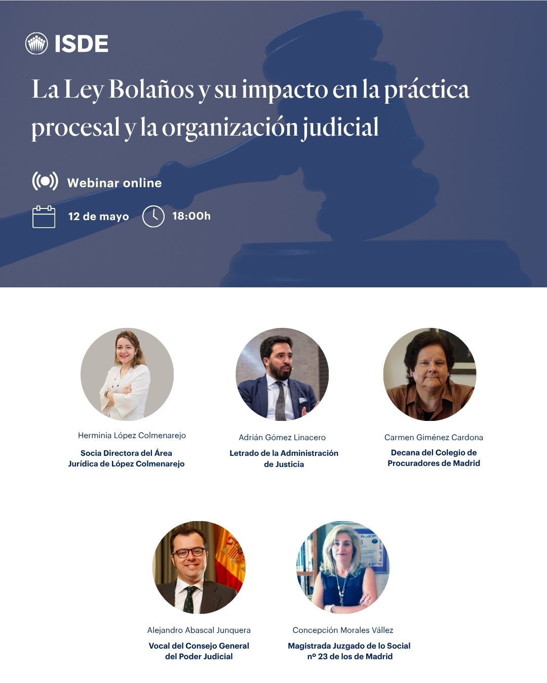 La Ley Bolaños y su impacto en la práctica procesal y la organización judicial