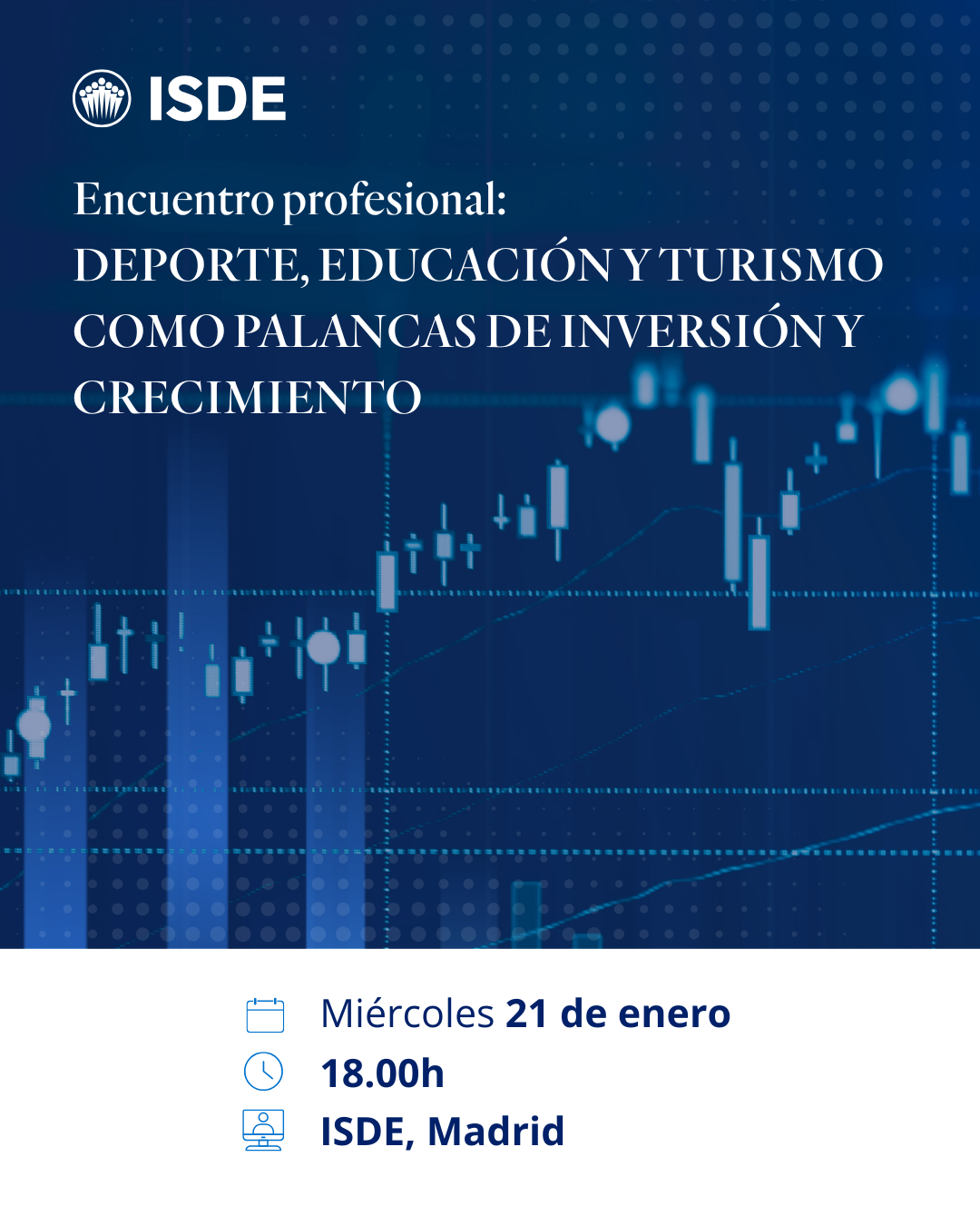 Sport, Education and Tourism as levers for investment and growth