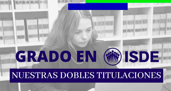 ISDE academic offer: Degree + Masters (4 years)